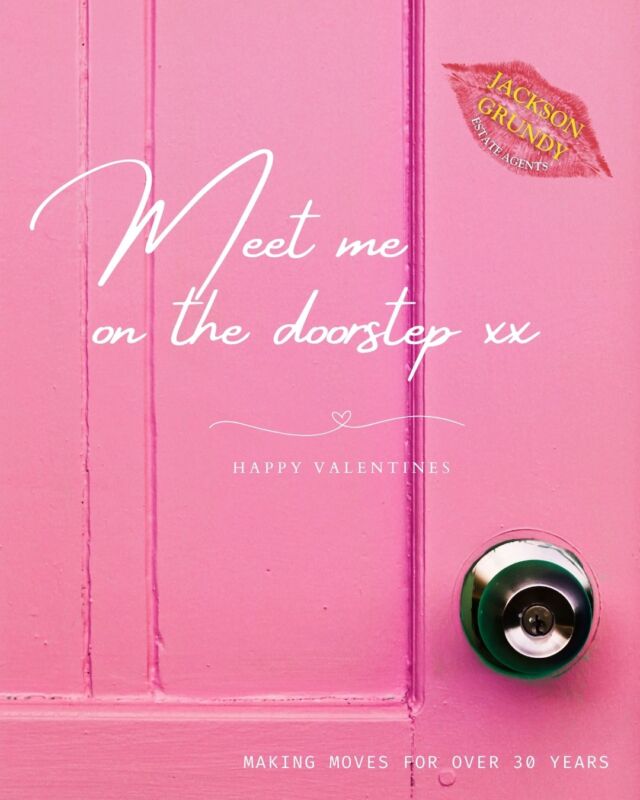Happy Valentine’s Day from all of us at Jackson Grundy 💖 

Whether you're looking for a new home or selling yours, we’re a results-focused, no sale, no fee agency. 

Let’s find your perfect match – call us today for a FREE valuation: 01604 753044

#happyvalentines #estateagents