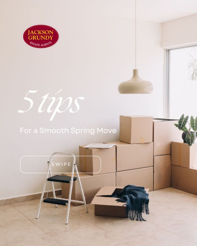 Check out our top spring moving hacks to keep things smooth & as stress free as possible! 

Save this for later 📦

#movinghacks #toptips #estateagentnorthamptonshire